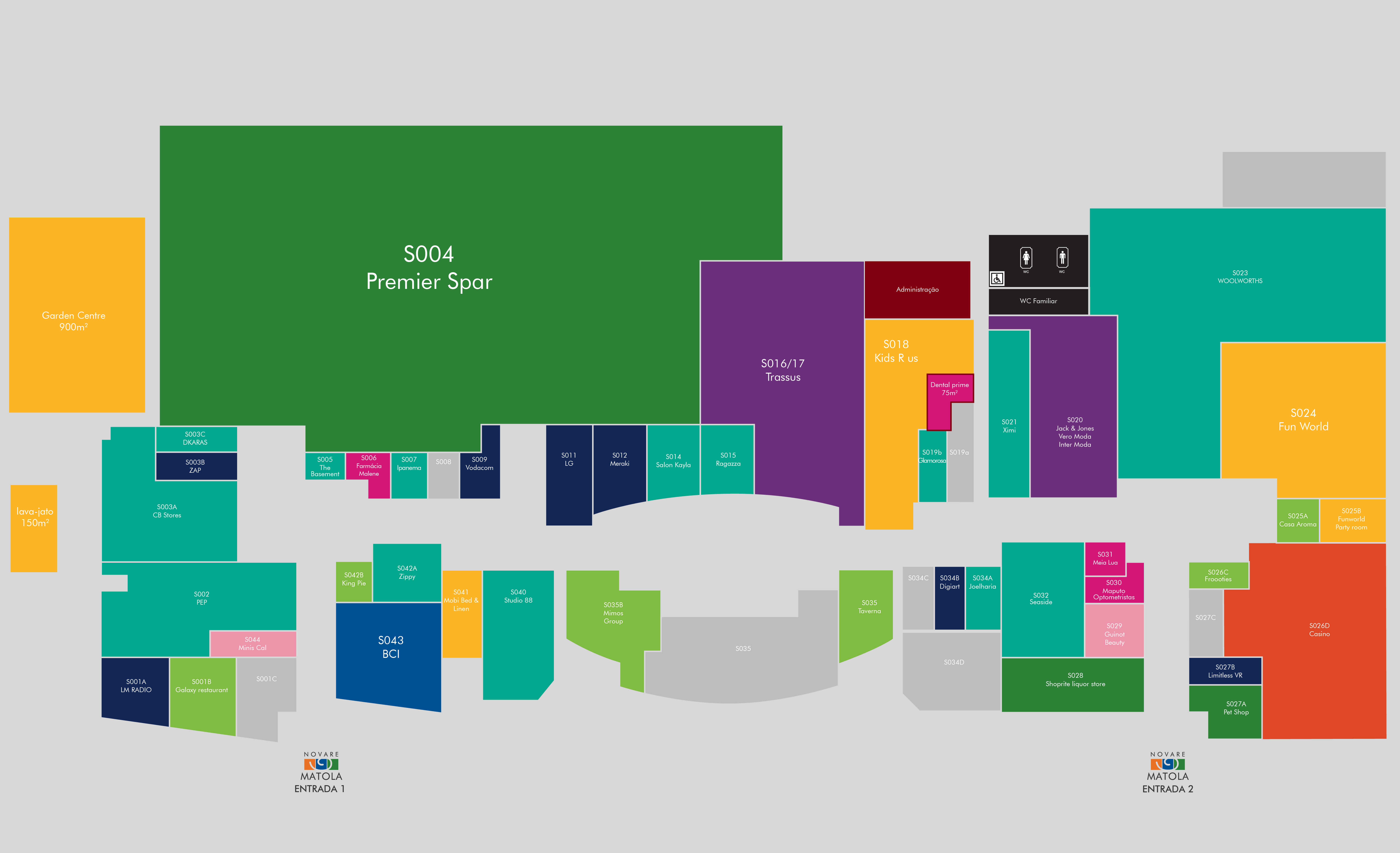 Shopping Mall map